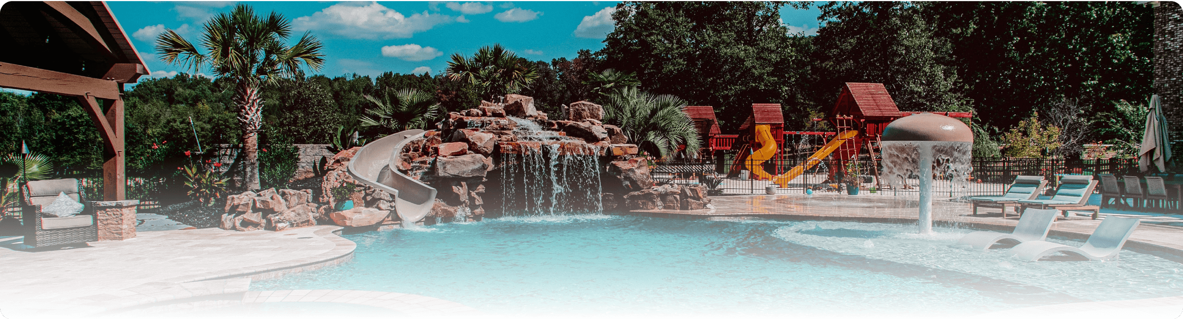 Pool installation process in Lake Oconee, GA