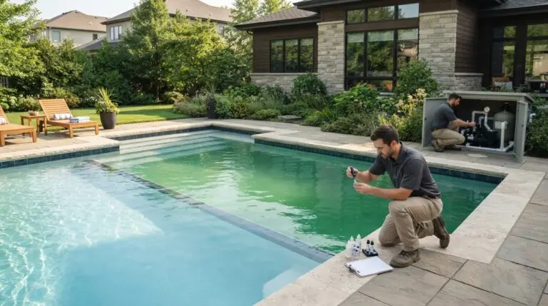 Pool Color Green: Causes, Solutions, and Prevention for Luxury Pools